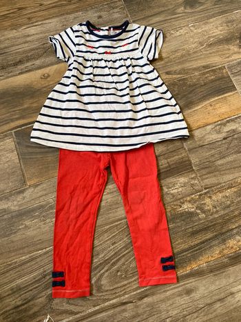 Ensemble Mariniere fille 24 mois