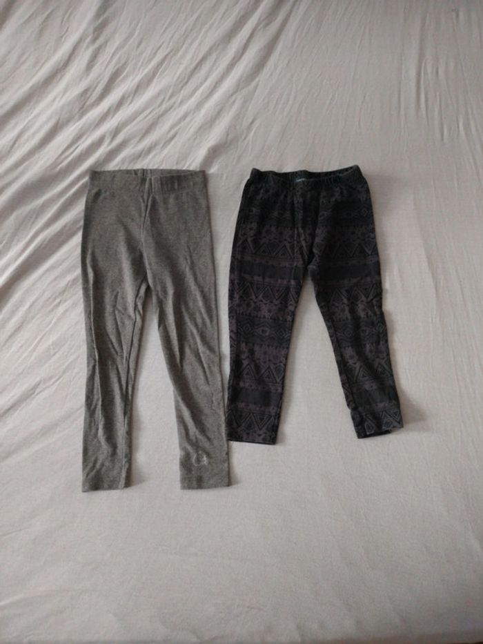Lot de 2 leggings 3 ans