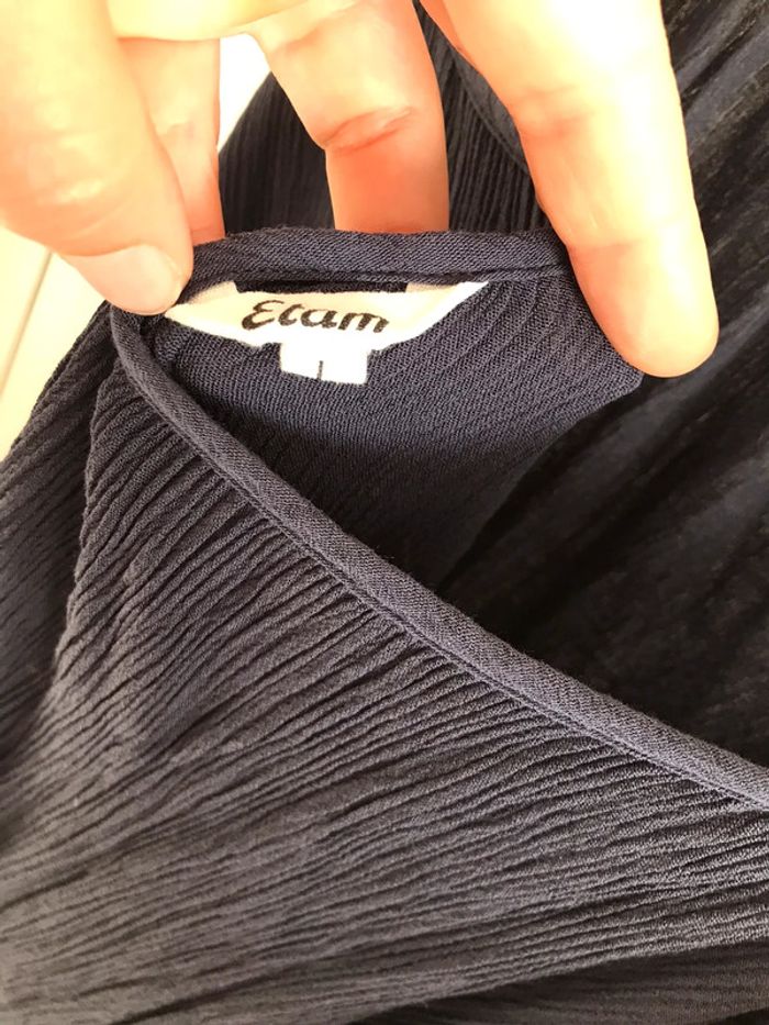 Robe marine etam taille L - photo numéro 3