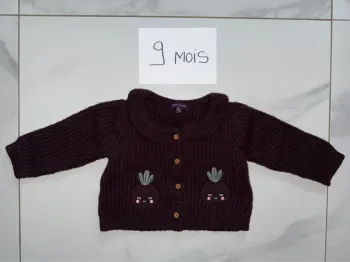 Gilet en laine sergent major 9 mois