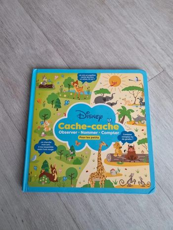 Livre disney Cache Cache