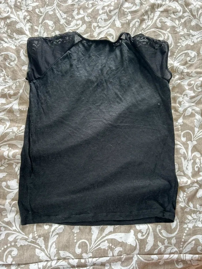 T-shirt noir ikks taille 36 - photo numéro 2