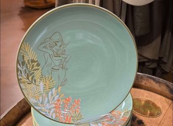 Assiette falbala parc asterix