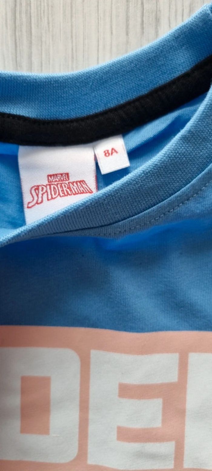 Tee-shirt MC Spiderman 8ans - photo numéro 3