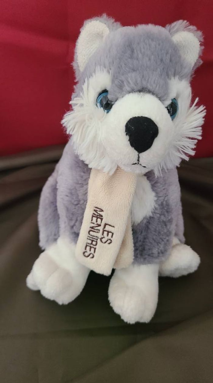 peluche les menuires husky