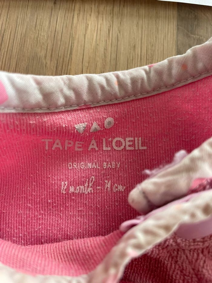 Pyjama Tape à l’œil 12 mois - photo numéro 3