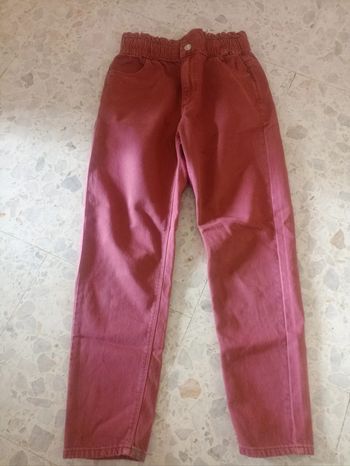 Pantalon jeans framboise 10 ans