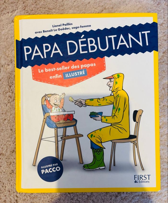 Livre Papa Débutant Illustré - photo numéro 2