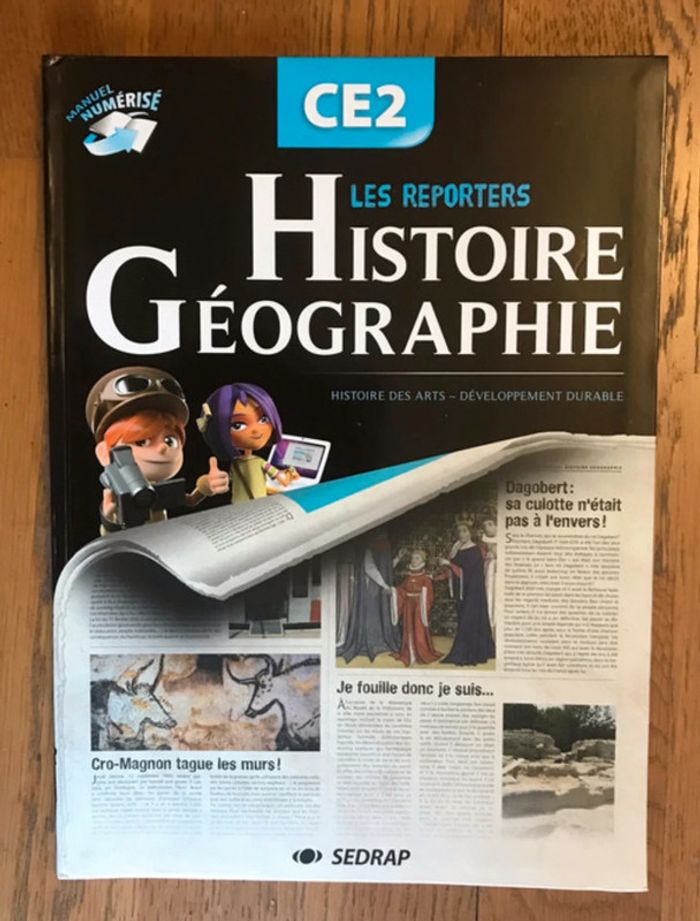 Les Reporters - Histoire Géographie CE2 - livre de l’élève - SEDRAP