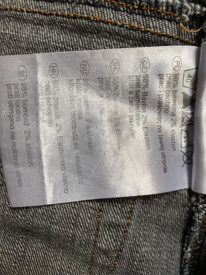 Jeans bootcut gris foncé 10 ans pulcino - photo numéro 5