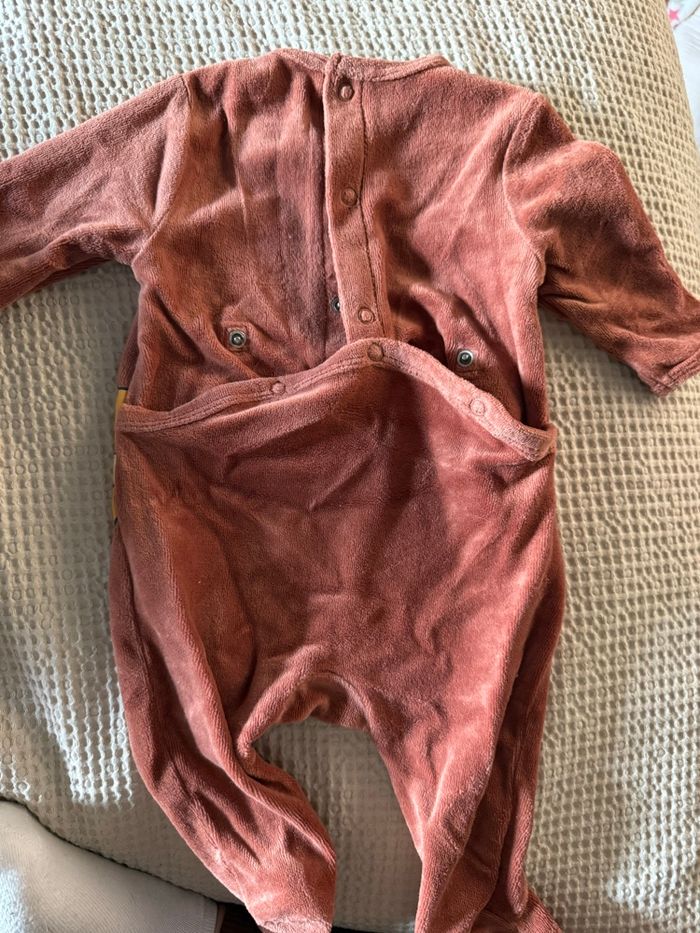 Pyjama Roi lion bébé fille - photo numéro 3