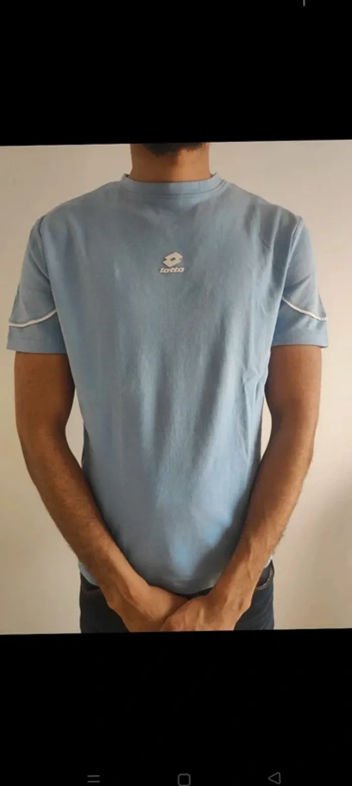 T-shirt homme Primark Bleu clair