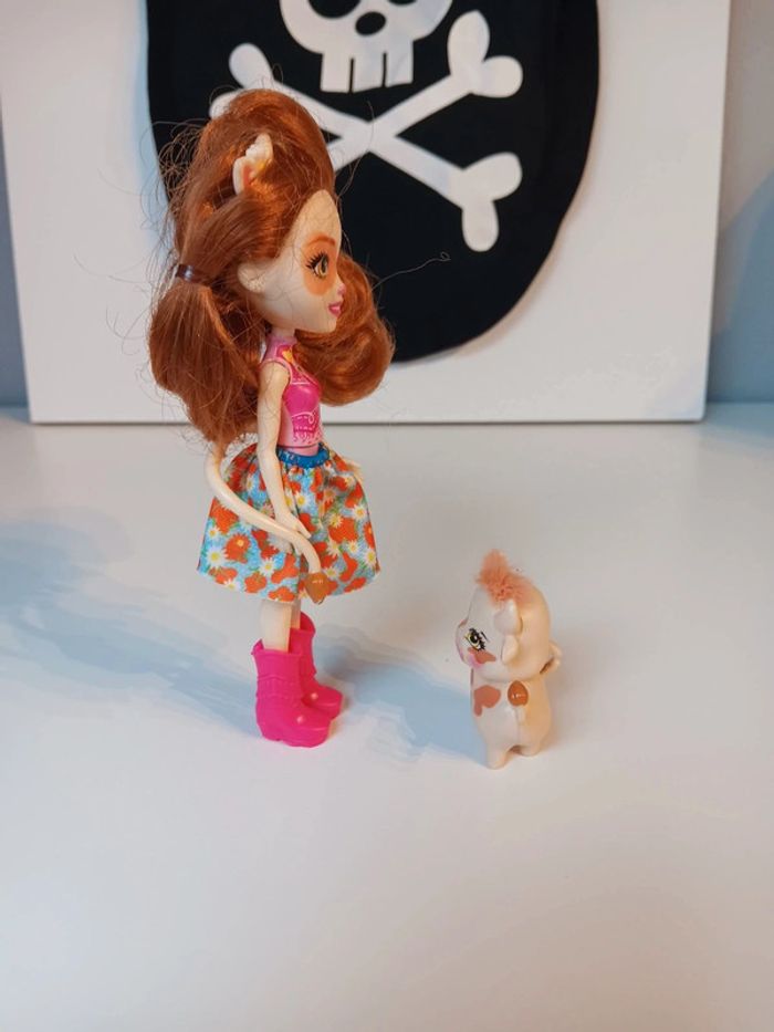 Figurine mattel enchantimals son animal vache - photo numéro 2