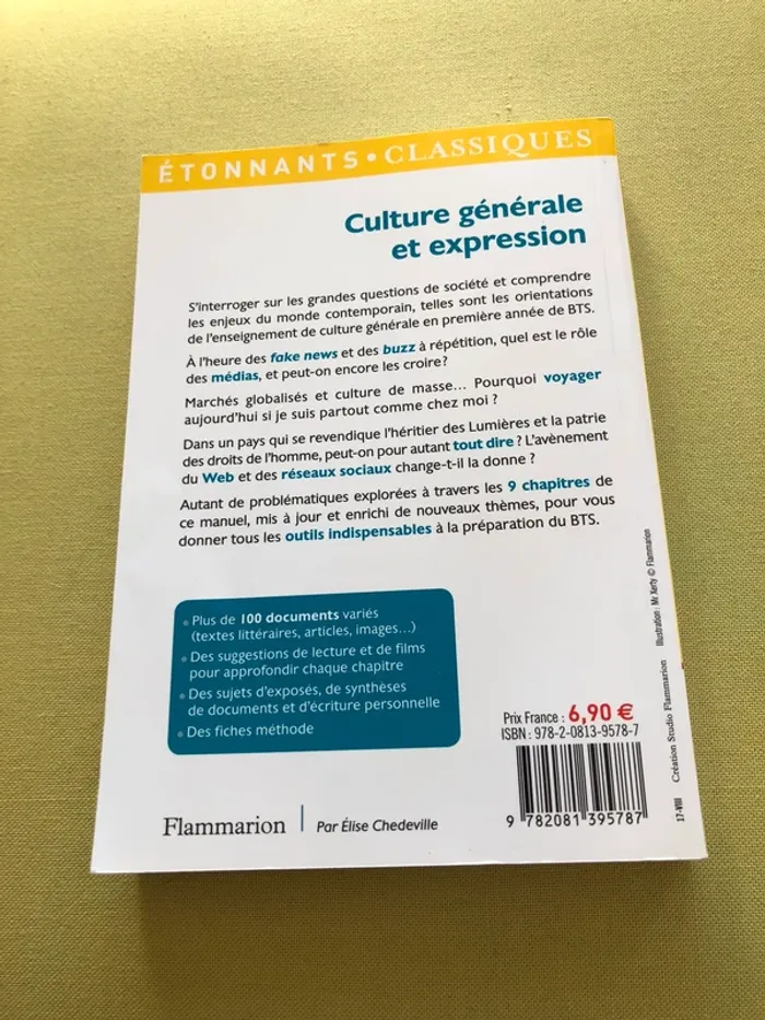 Cahier livre culture générale et expression bits 1ere année - photo numéro 2