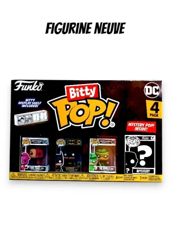 Pack 4 figurines Bitty POP! Batman 85th Funko