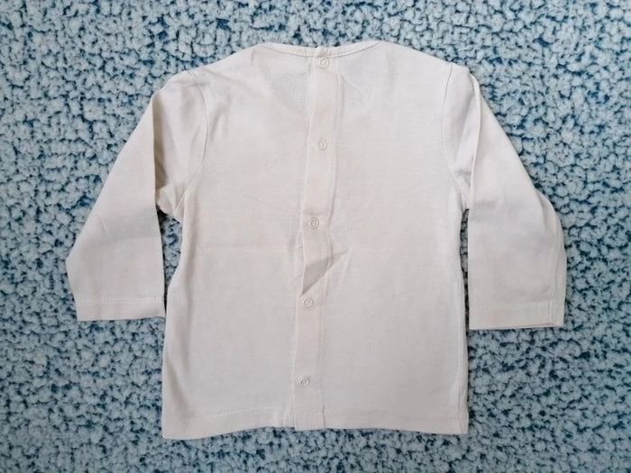 Tee-shirt manches longues fille taille 6 mois - photo numéro 2