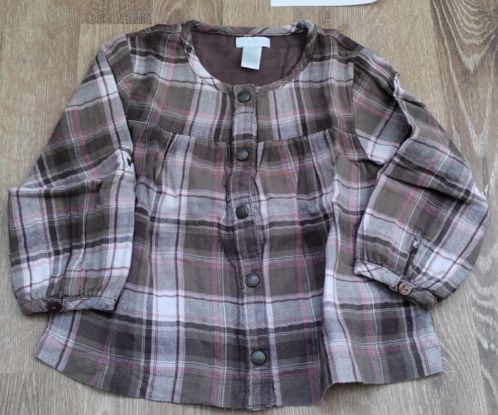 Chemise fille 18 mois