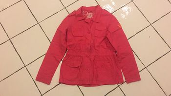 Veste été rose fuschia T14 ans Bensimon
