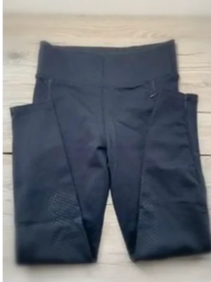 Legging Équitation Kingsland Bleu – Taille S – Très Bon État Grip - photo numéro 2