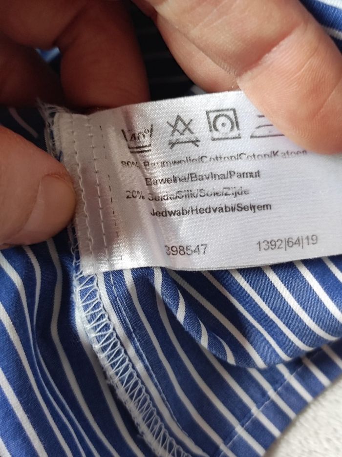Chemise bleu à rayures - photo numéro 5