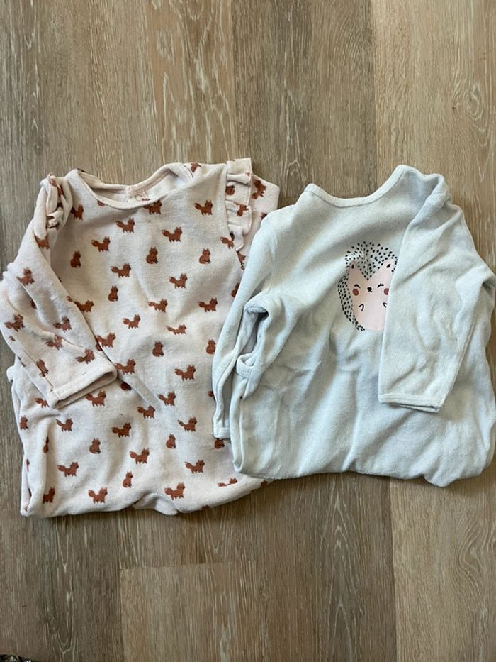 Lot 2 pyjamas 12mois