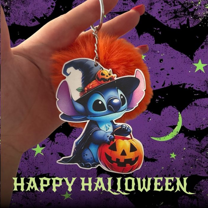 Porte clés stitch Halloween