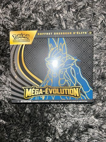 Etb élite trainer box coffret dresseur délit mega évolution 1 me1 lucario 