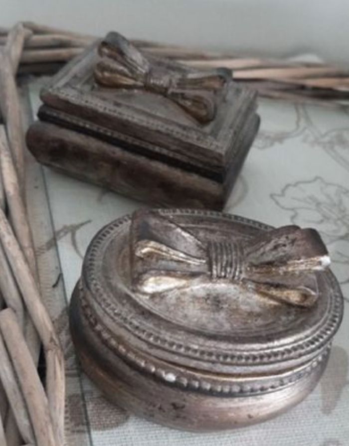 Lot de 2 boîtes à bijoux