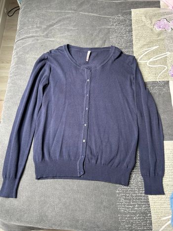 Gilet bleu marine