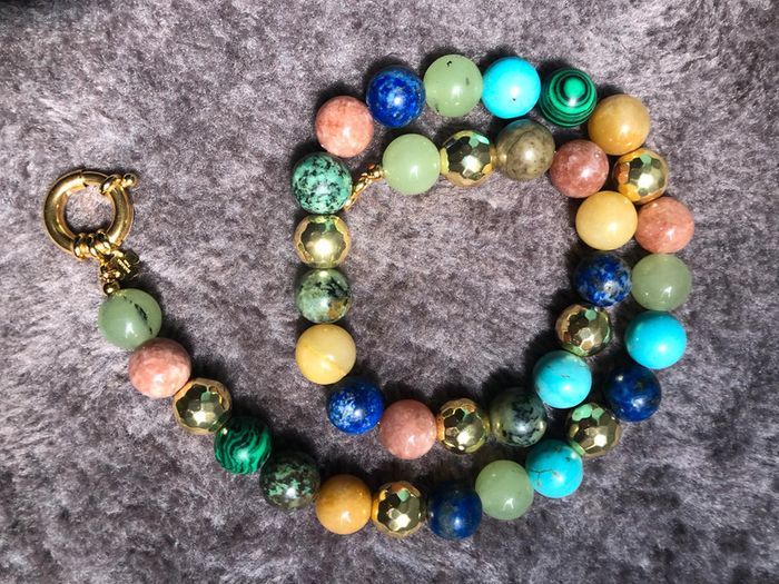 Collier pierres naturelles - photo numéro 2