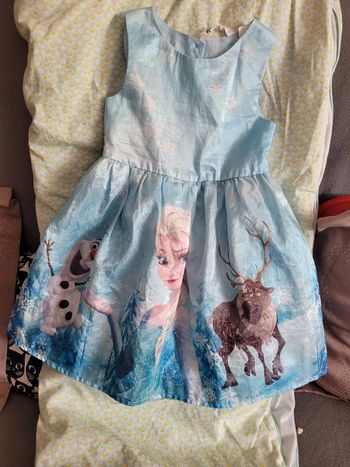 Robe reine de neiges 18/24 mois