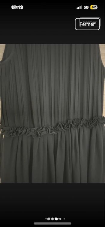 Robe de ceremonie