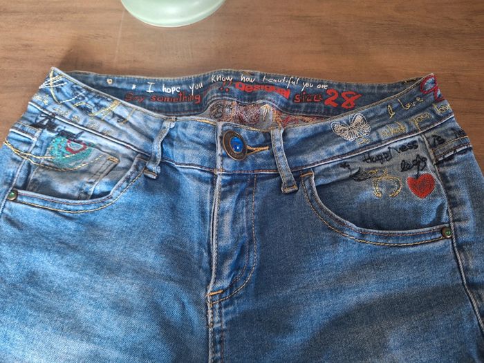 Pantalon jeans desigual - photo numéro 4