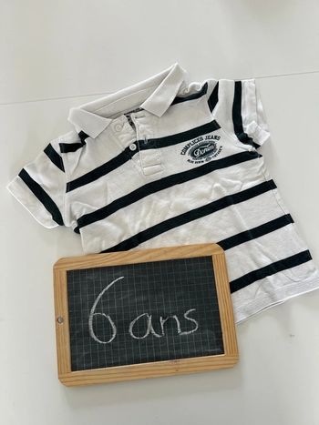 Polo rayé