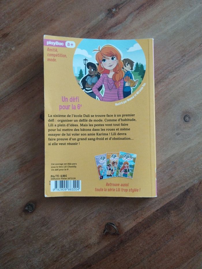 Livre Lily trop stylée - photo numéro 2