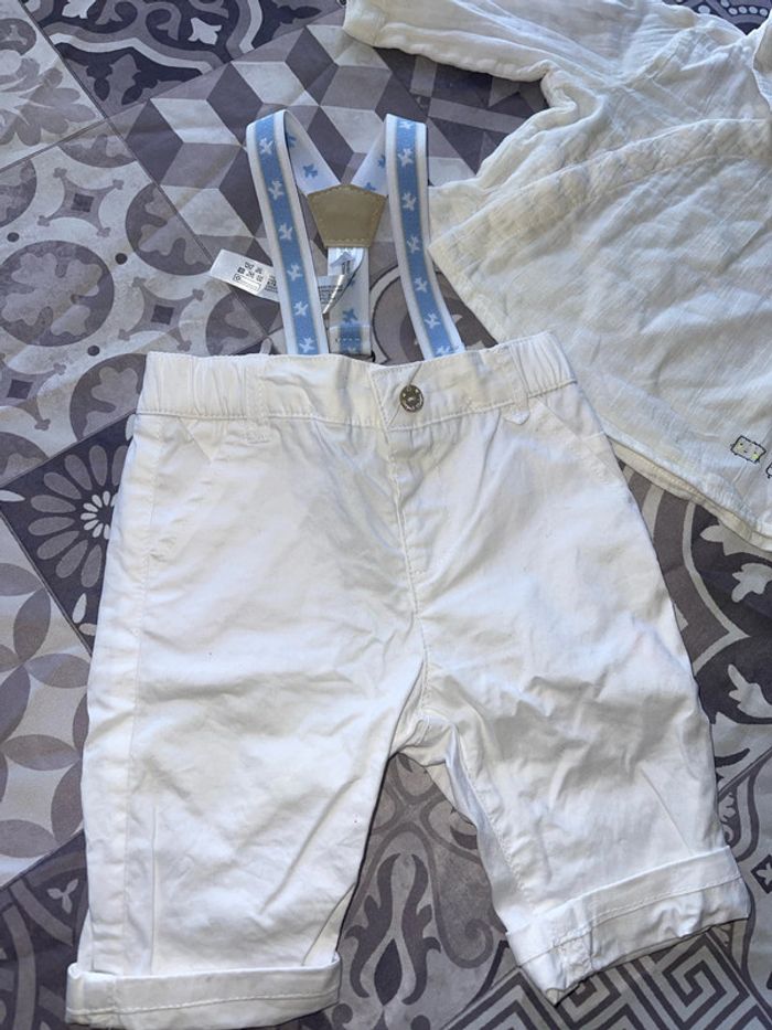 Chemise et pantalon à bretelle - photo numéro 2