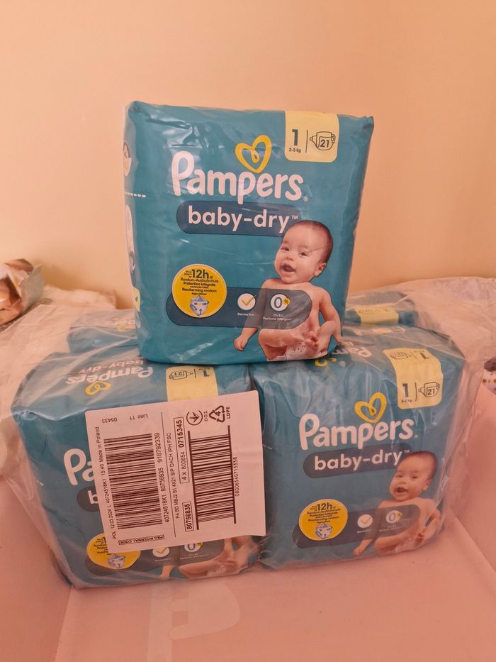 Couche pampers T1