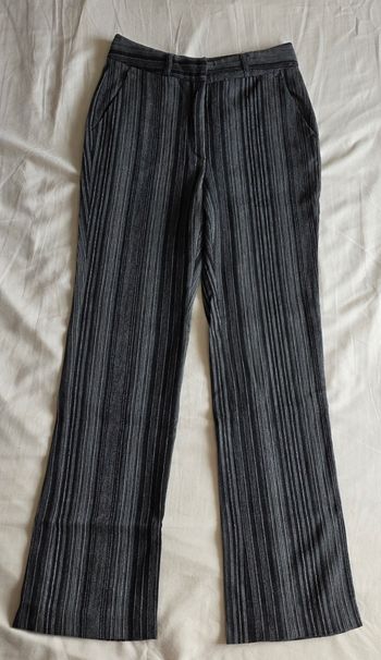 ​Caroll Pantalon Droit Viscose Gris Anthracite Très bon état Taille 36