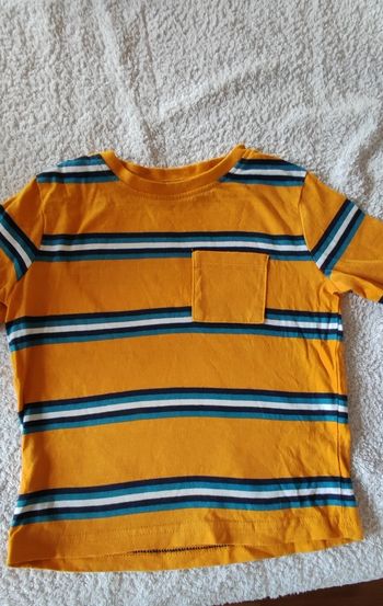 T shirt manches longues garçon 4 ans