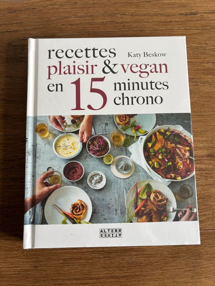 Livre recettes plaisir & vegan