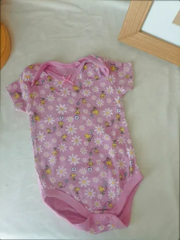 Body manches courtes Peanuts fille 6 mois