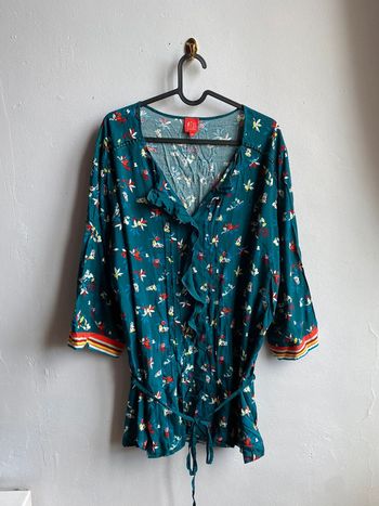 blouse bleue taille 40