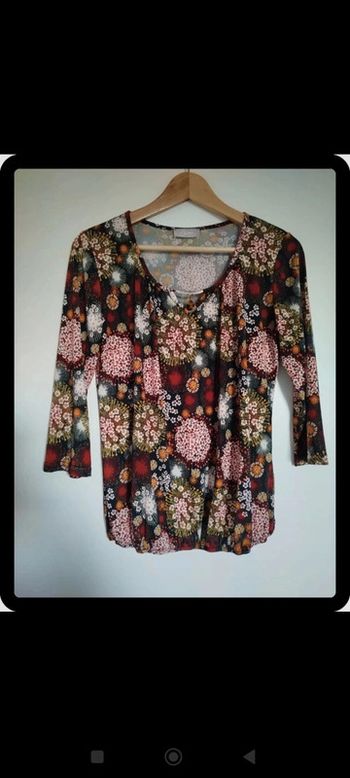 Jolie blouse cassis