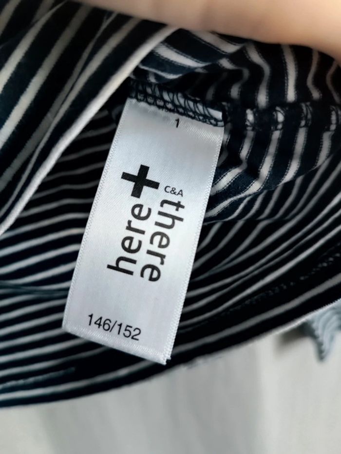 Sous pull bleu et blanc - photo numéro 2