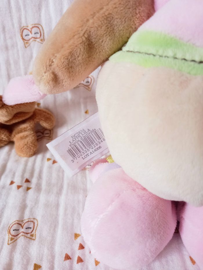 Doudou et compagnie lapin Lila - photo numéro 3