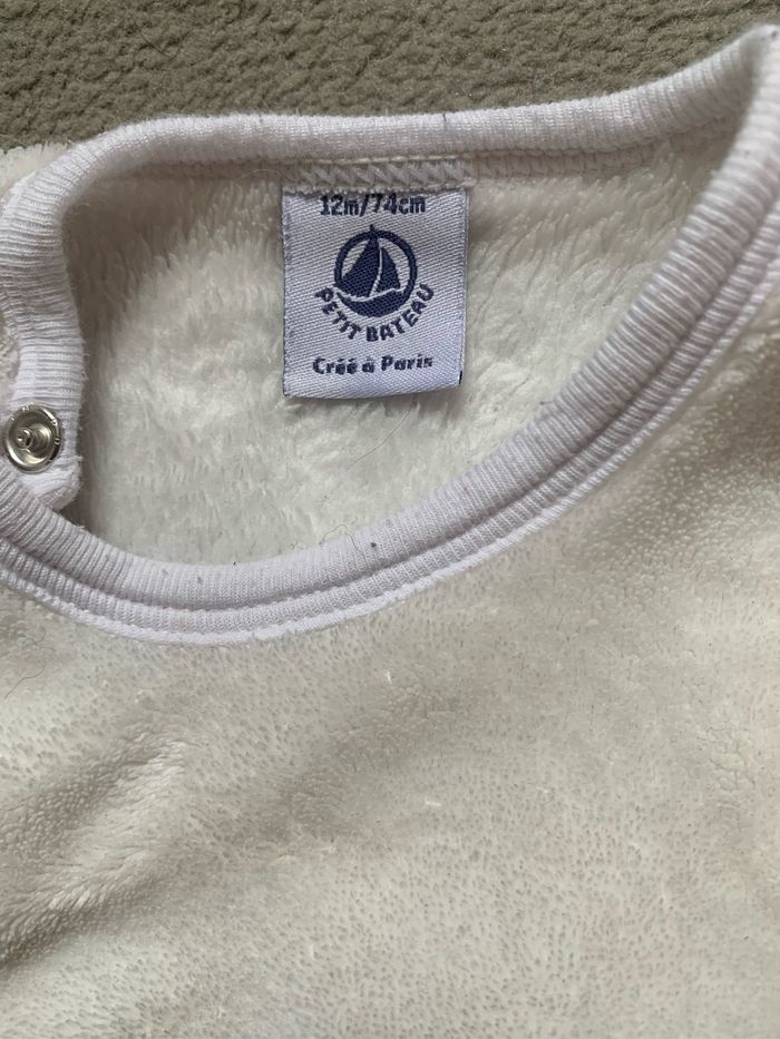 Sur pyjamas blanc crème - photo numéro 2