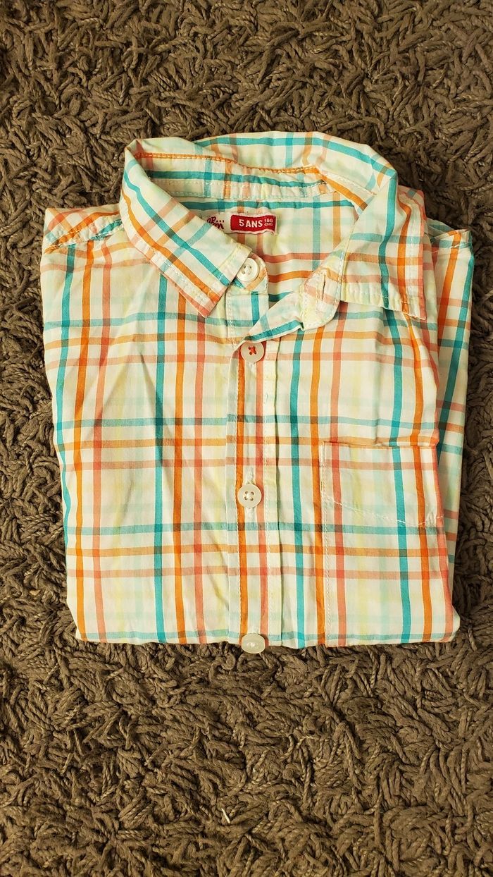 Chemise manches longues 5 ans - photo numéro 2