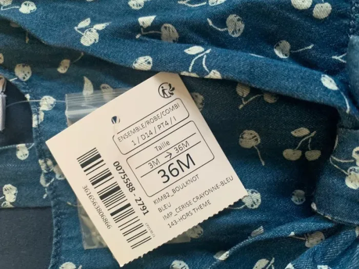 Robe fille 36 mois. - photo numéro 2
