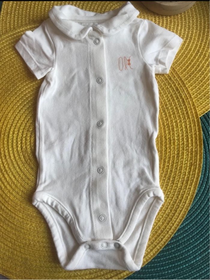 Lot bodies orchestra fille 3 mois - photo numéro 2