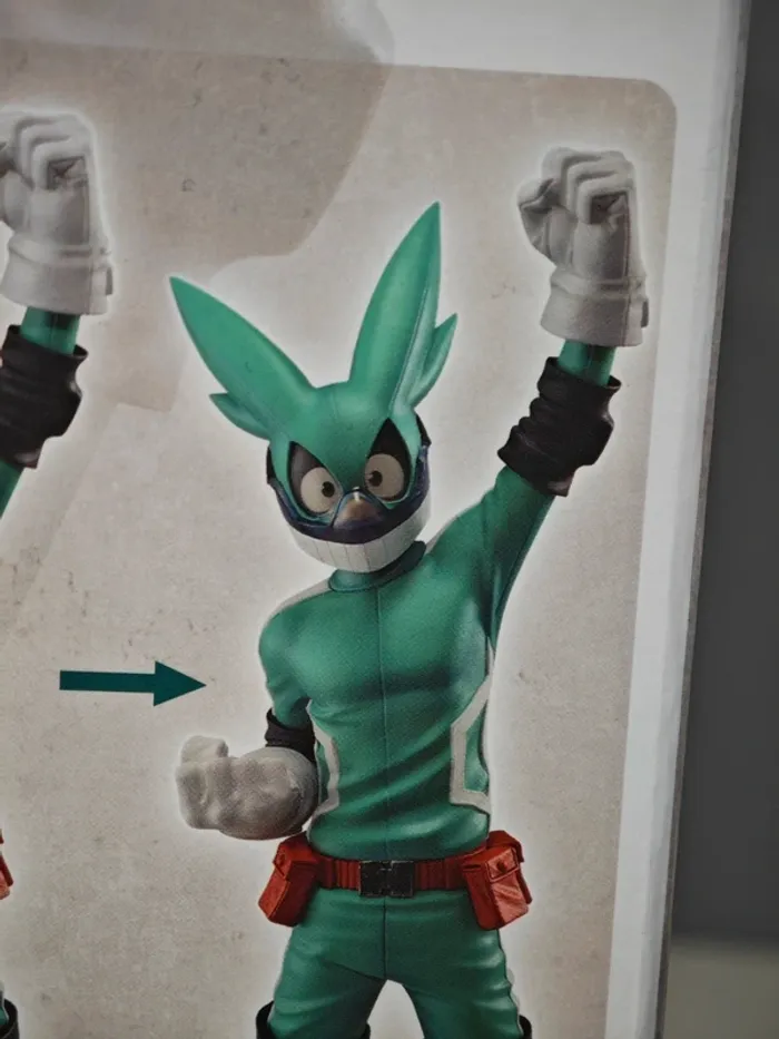 Figurine My Hero Academia : Izuku Midoriya 27cm Bandai Ichibankuji Masterlise avec boîte - photo numéro 12
